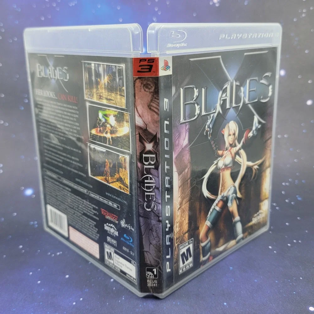 X-Blades Sony PlayStation 3 PS3 Game SouthPeak Games BLUS-30241 Complete CIB